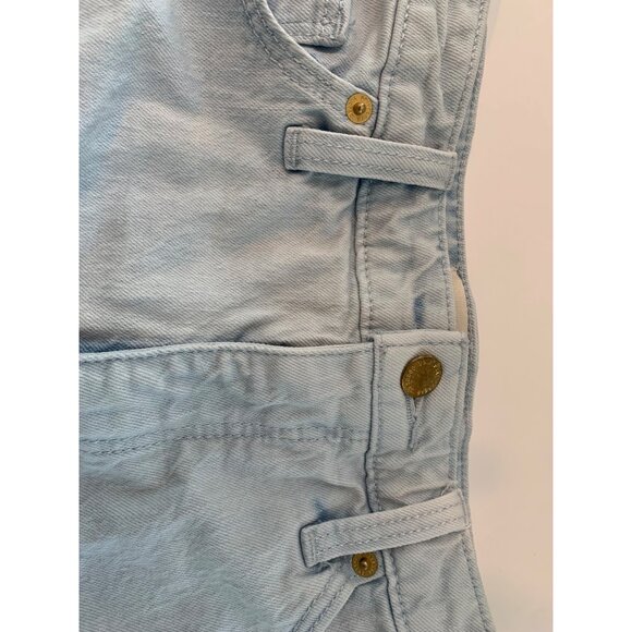 Universal Thread Women’s Size 2/26R Light Wash Denim Cutoff Shorts Buttons - Picture 2 of 8